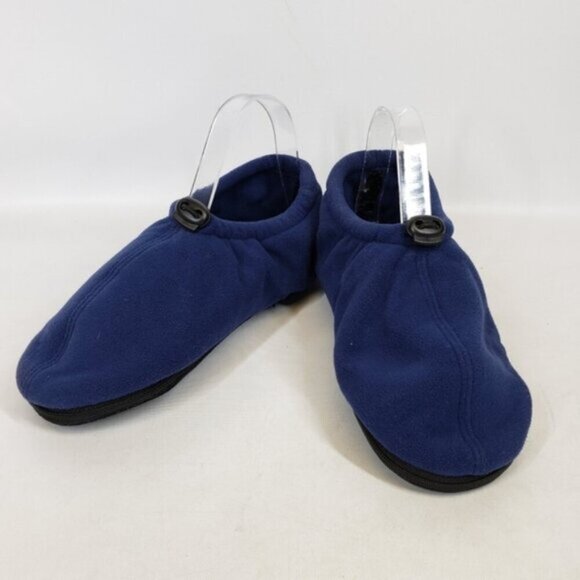 Magic Bag Slippers Microwave Size Medium Blue Unisex - Picture 2 of 15